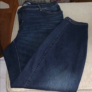 Old Navy RockStar High Rise Dark Wash skinny 16